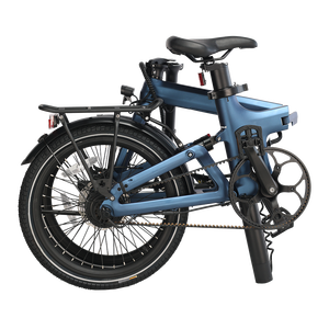 Vélo pliant en fibre de carbone de 20 pouces, moteur sans balais, alimentation électrique au lithium Édition Couleur Spéciale Noir Minuit - Product Image 2