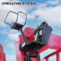 Produsen derek truk Tiongkok HOWO/ISUZU Chassis 8 Ton manipulator kecil truk derek terpasang truk mobil hidrolik derek terpasang
