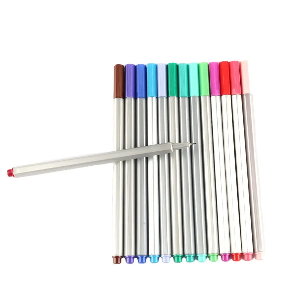 Высококачественная цветная тонкая ручка для офиса, ручка для каллиграфии, 36 цветов