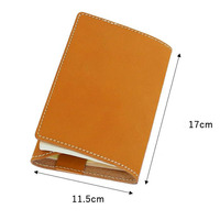 Couverture de livre en cuir PU de qualité supérieure, personnalisable avec logo, pour carnet de voyage, couverture de livre broché, couverture de Bible avec sangle marque-page