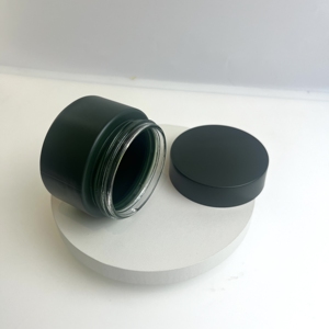 Nhà Máy Giá 2 Oz Trẻ Em Chịu Mài Mòn Lọ Thủy Tinh Leakproof khu vực Trung tâm Bao Bì Tùy Chỉnh Màu Đen Uv Sáp Thủy Tinh Jar Cho Phòng Cấp Cứu - Product Image 2