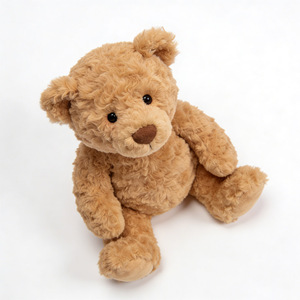 Orsacchiotti di Peluche Personalizzati, Giocattoli Imbottiti Marrone Scuro, <span class=keywords><strong>Orso</strong></span> di Peluche <span class=keywords><strong>Seduto</strong></span> Personalizzabile, Giocattoli Morbidi e Pelosi, Orsacchiotto - Product Image 5