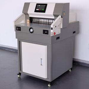 Máquina de Corte de Papel Eléctrica Automática ST-4908M de Bajo Ruido con Pantalla Táctil para Papel Tamaño A3 y A4 - Product Image 3