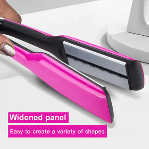 Plancha de Pelo Profesional Lanumi SH-8785 con Pantalla LCD, Personalizable con Logotipo, para Salón de Belleza, 450 Grados, Cerámica, para Cabello Seco y Mojado - Product Image 2