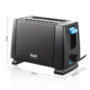 <span class=keywords><strong>Grille</strong></span>-<span class=keywords><strong>pain</strong></span> compact RAF 2 tranches avec plaques chauffantes <span class=keywords><strong>double</strong></span> face antiadhésives et conception facile à nettoyer pour une préparation rapide du petit-déjeuner - Product Image 6
