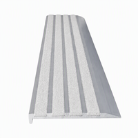 Profilés de sécurité abrasifs antidérapants pour marches d'escalier, bandes de protection pour escaliers en marbre, profilés de bordure d'escalier, garnitures de marche extérieures