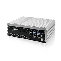 PC industriel sans ventilateur, 4 ports LAN Gigabit, 4 ports série COM, DDR4 jusqu'à 32 Go pour la fabrication intelligente et la gestion de l'énergie