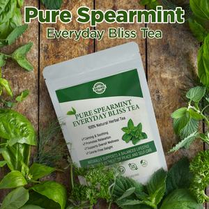 Thé rafraîchissant à la menthe poivrée en vrac personnalisé Chinaherbs, 100% menthe poivrée pure, thé vert traditionnel pour le bien-être général - Product Image 2