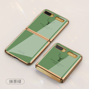 เคสโทรศัพท์เคลือบโลหะด้วยไฟฟ้าสุดหรู,เคสฝาหลังกระจกนิรภัยสำหรับ <span class=keywords><strong>Samsung</strong></span> Galaxy Z - Product Image 6
