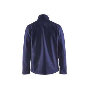 BLAKLADER - 495125178900XXXL Chaqueta softshell con bolsillos con cremallera Azul marino-EAN 7330509403853 CHAQUETAS DE TRABAJO - Product Image 2