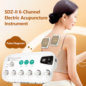 6-kanaals elektrisch acupunctuurinstrument Zenuwspierstimulator voor pijnverlichting Professionele elektronische acupunctuurmachine - Product Image 4