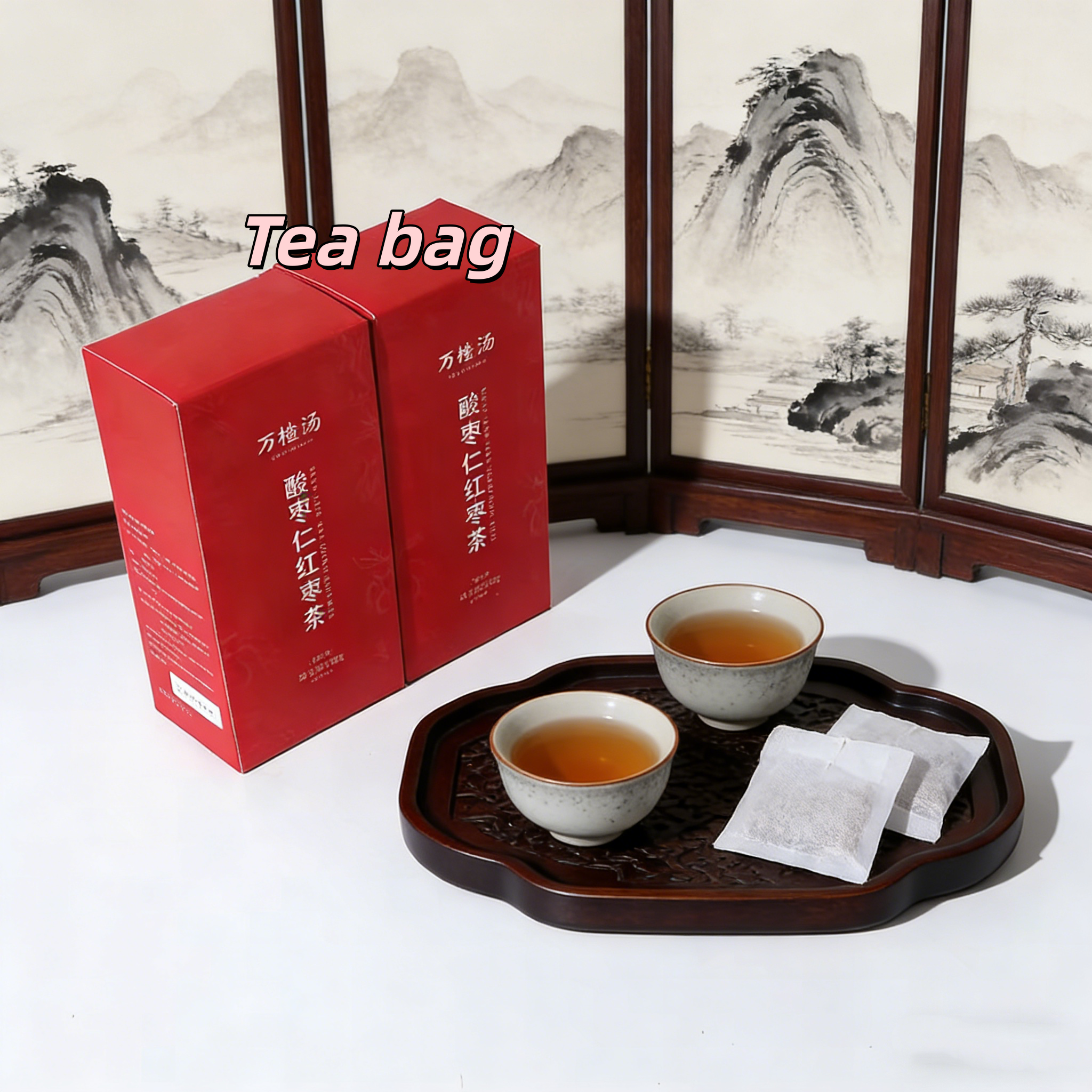 Red Date Seed Tea Bags with Date Health Benefits Convenient for Office Use 150g Airende