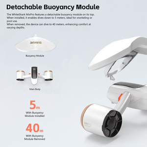 WhiteShark MixPro Equipped With a Smartphone <b>Camera</b> Mount, Dual-motor 2-speed Design, 40m Waterproof <b>for</b> and Snorkeling MixPro 4 - Product Image 2
