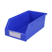 Boîte de rangement murale en plastique PP durable, organisateur de pièces détachées par injection pour le bureau ou la maison, stockage en vrac