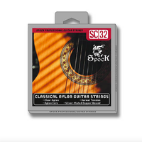 Cordes de guitare en Nylon classique, emballage, vente en gros, 10 pièces