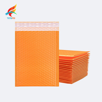 13*18 cm enveloppes rembourrées épaissies co-extrudées sac d'emballage à bulles étanche à l'humidité fond carré PE avec impression flexo pour livres