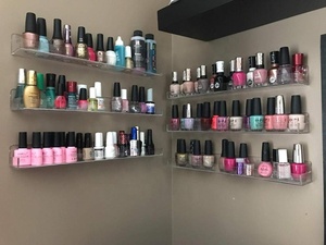 Giá Sơn Móng Tay Gắn Tường Kệ <span class=keywords><strong>Acrylic</strong></span> Trong Suốt - Product Image 4