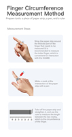 Smart Ring Fitness Tracker BT Compatible IP68 Impermeable Health Tracker Smart Ring para Android IOS