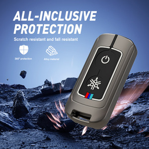 Étui de clé de voiture haut de gamme Yamaha Motor, en alliage de zinc exclusif, coque de protection complète, accessoires porte-clés, modèle <span class=keywords><strong>FZ6</strong></span> 2004-2008 - Product Image 5