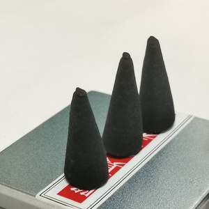 Black Natural Charcoal <b>Incense</b> Cone Unscented <b>Incense</b> Cones <b>Backflow</b> <b>Incense</b> Cones - Product Image 2