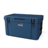 Glacière Rotomoulée Haut de Gamme Personnalisée Moderne Étanche Thermique 78QT Réutilisable avec Roues pour Pique-nique, Camping, Boissons et Vin