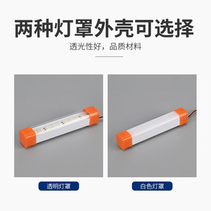 Led T8 Tube <b>Light</b> 4 Ft Dc12V With <b>Wire</b> Clips Switch Plastic Body Cob Chip For Night Market Stall Lighting - Product Image 4