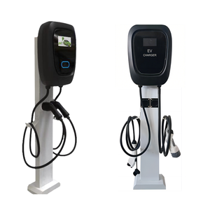 New thương mại Tầng-thường vụ chất lượng cao 17kw 2x7kW + 7kW IP55 CE chứng nhận xe sạc trạm - Product Image 3