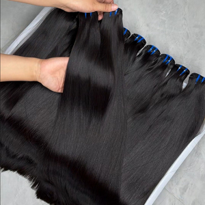 Proveedor Mayorista de Extensiones de Cabello Humano Liso Natural para Salones de Belleza y Marcas de Pelucas, Suministro de Extensiones Premium - Product Image 1