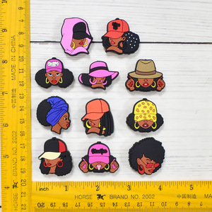 <span class=keywords><strong>2025</strong></span> Có Thể Tháo Rời Bút <span class=keywords><strong>Charms</strong></span> Pvc Mát Màu Đen Cô Gái Silicone Tiêu Điểm Hạt <span class=keywords><strong>Charms</strong></span> Cho Bút - Product Image 3