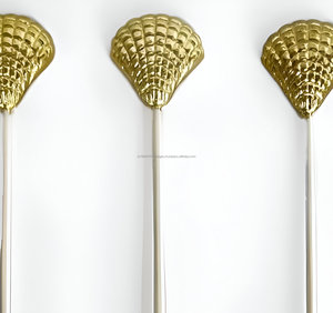 ชุดช้อนมือจับทรงเปลือกหอยทำจากโลหะคุณภาพสูงทันสมัย - Product Image 4