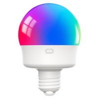 Ampoules LED Globe E27 Rechargeables avec Télécommande, Minuteur, 13 Couleurs, Luminosité Réglable, Batterie 1800mAh, Idéales pour le Camping