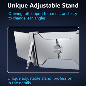 2Kポータブルタッチスクリーン15インチデュアルモニターディスプレイIPSパネルトリプルスクリーンコンピュータエレクトロニクス - Product Image 5