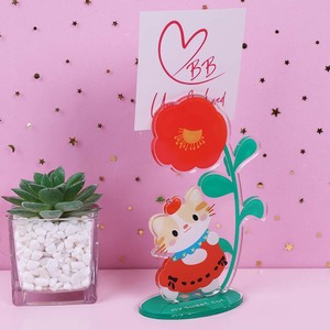 Tùy chỉnh nhựa acrylic chủ thẻ kinh doanh độc đáo cá nhân Standee ảnh văn phòng tổ chức món quà hoàn hảo cho bàn của bạn - Product Image 3