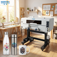 Printer UV DTF A3 Semi-Otomatis Pintar Baru untuk Stiker dan Label Kristal Kustom