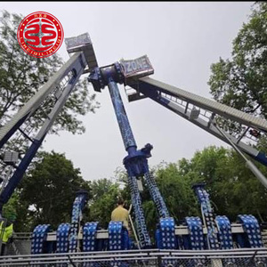 Manèges de parc d'attractions extérieur sur remorque, personnalisables, portables, <span class=keywords><strong>grand</strong></span> manège pendulaire, manèges pendulaires pour parc à thème, aire de jeux - Product Image 2