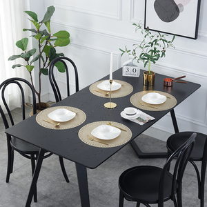 Vente flash - Sets <span class=keywords><strong>de</strong></span> table ronds en vinyle - Sets <span class=keywords><strong>de</strong></span> table élégants en PVC <span class=keywords><strong>de</strong></span> haute qualité pour restaurant et mariage - Product Image 4