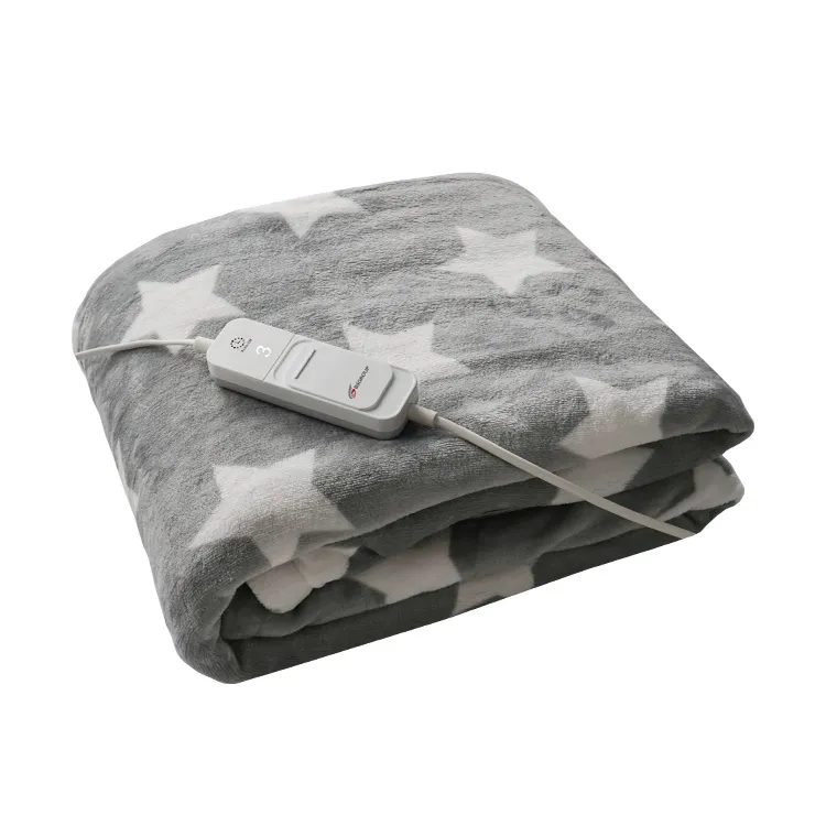 New arrival hot electric heating blanket cotton polyester fast delivery electric blankets for winter