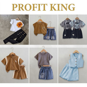 Profit King จัดส่ง 48 ชั่วโมง ชุดเสื้อผ้าเด็กแบบคละไซส์ ชุดรอมเปอร์ฤดูร้อน ชุดกระโปรงเด็ก ชุดเด็กวัยหัดเดิน ขายส่งจำนวนมาก - Product Image 5