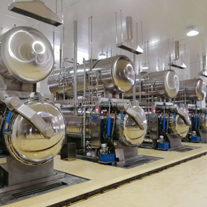 หม้ออัดแรงดันอุตสาหกรรมใหม่ ขนาด 300 ลิตร ผลิตจากสแตนเลส SS316 ใช้แก๊สสำหรับนึ่งเนื้อ ทำแกงกะหรี่ แบบเอียงได้ - Product Image 1