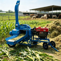 Broyeur agricole haute productivité / Hacheuse de fourrage / Concasseur de paille avec engrenages et moteur, composants essentiels pour utilisation sur prise de force de tracteur