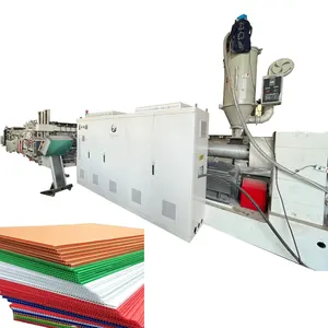 Plastic Building Formwork/template Board Production Line PP hollow formwork extruder making machine PP hollow sheet machinery