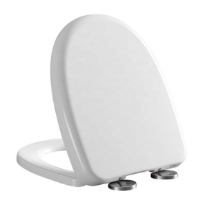 WC suspendu sans bride de haute qualité, en céramique blanche brillante, avec fonction bidet chaud et froid intégrée - Product Image 6