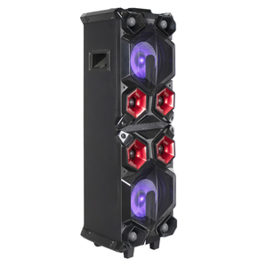 Diamond ลำโพงวูฟเฟอร์8นิ้ว50W ไม้ไร้สาย, ลำโพง Mp3สเตอริโอสองข้างพร้อมไฟ LED กะพริบ - Product Image 3