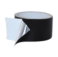 Ruban adhésif en aluminium brun et noir, fabrication en usine, taille personnalisée OEM