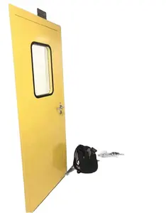GMP Hermetic Dust-proof Manual Door Color Coated Steel Fireproof Swing Door
