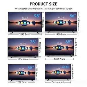 Tableau blanc interactif intelligent LED 4K multi-<span class=keywords><strong>touch</strong></span> 20 points de 75 pouces pour intérieur, <span class=keywords><strong>double</strong></span> système LCD, caméra 48MP pour salles de réunion - Product Image 4