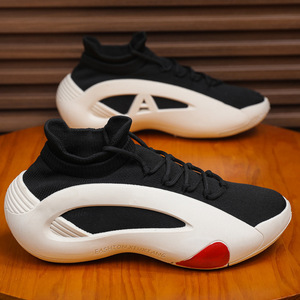 Chaussures pour hommes en maille respirante Automne 2025, semelle intermédiaire en caoutchouc légère, semelle extérieure en PVC, tige en tissu extensible, modèle FD-16, sport, basketball - Product Image 2