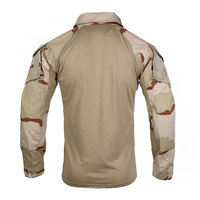 Chemise de combat Emersongear Outdoor TC50/50, vêtements tactiques, résistance à l'abrasion, uniforme tactique DCU pour hommes