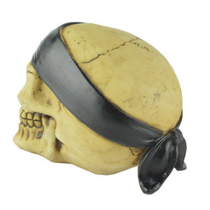 Decoraciones de Halloween de calaveras <span class=keywords><strong>piratas</strong></span> de resina y calabazas con forma de linterna, figuras para bares, casas embrujadas y habitaciones secretas, accesorios de decoración aterradoras. - Product Image 1