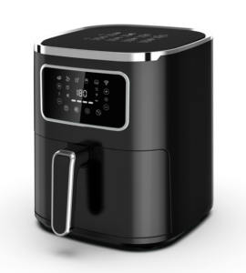 <b>Smart</b> 5L Liter Hot Air Fryer No Oil Kitchen Appliance With Mini Digital Control for Household Use 5L Black Air Fryer - Product Image 4
